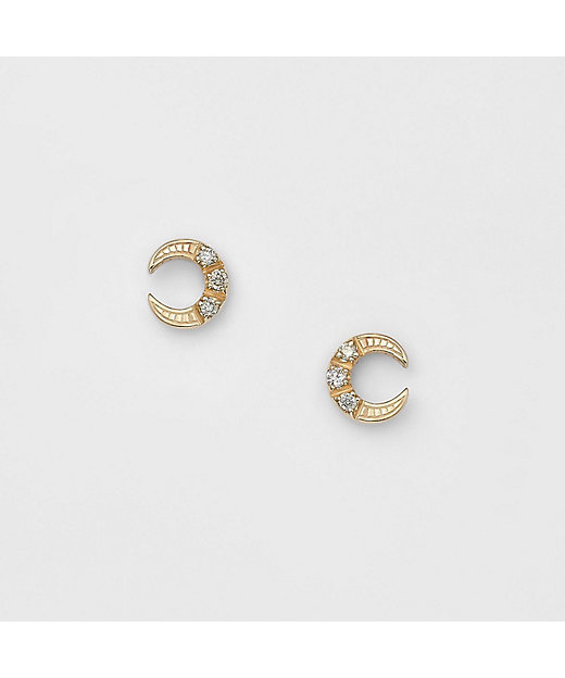 K10ダイヤモンドピアス（0．02ct） | agete/アガット | 三越