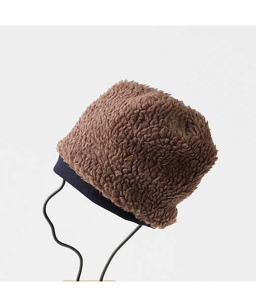 reversible beanie － boa | mature ha. (Women