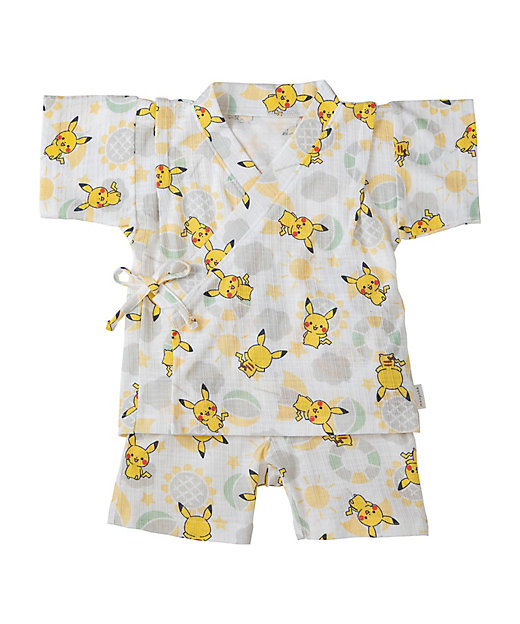 ピカチュウ柄甚平スーツ B896110 | monpoke (Baby&Kids