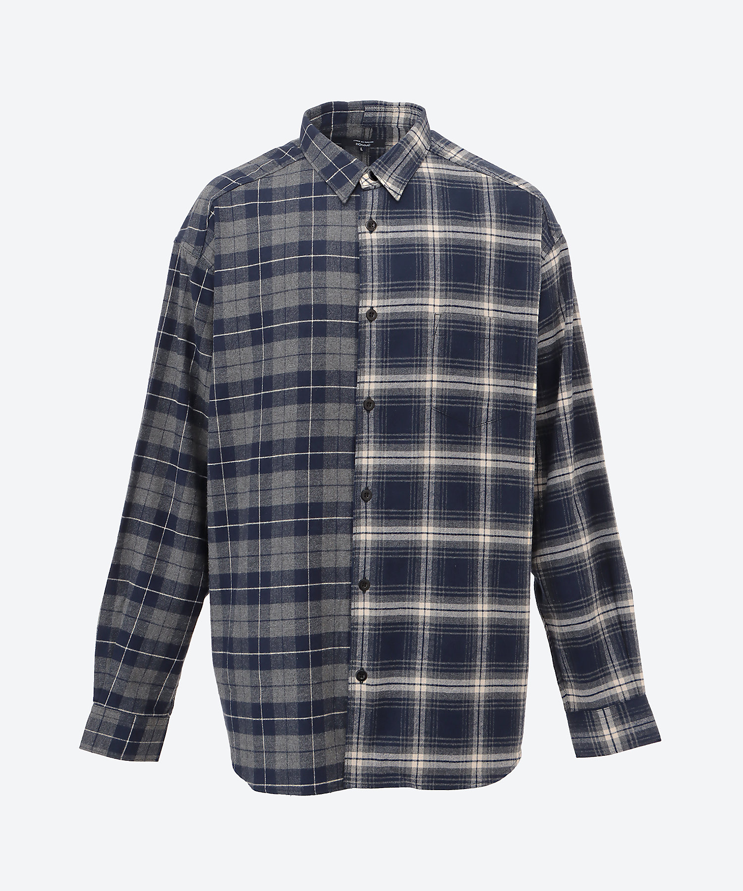 綿フランネルチェック シャツ HPーB021ー051 | COMME des