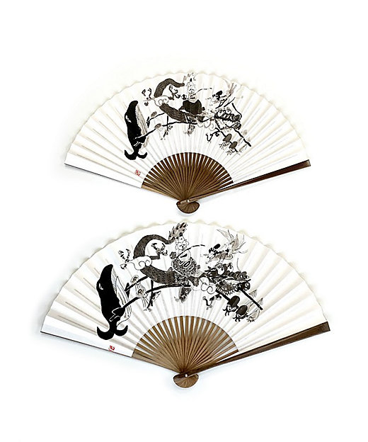 ビンテージ！寿恵広 扇子 皇大神宮 伊勢神宮 記念扇子 縁起物 京扇堂