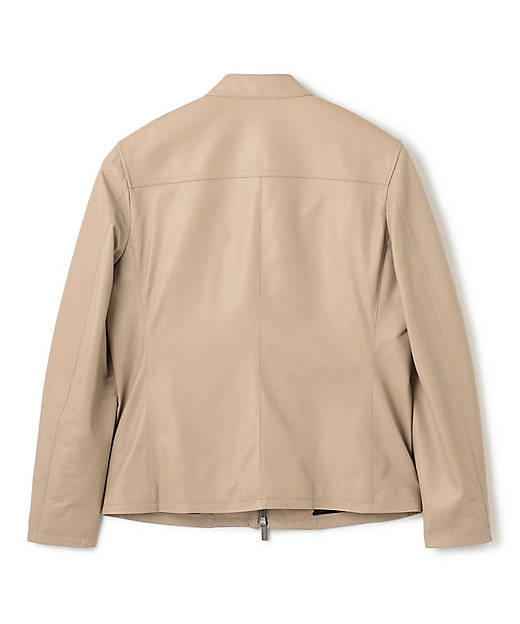 ライトラムナッパ レザー シングルライダース（LWJHGS0001