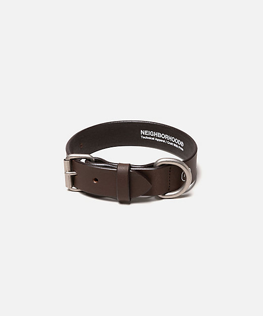ドッグカラー LEATHER DOG COLLAR WIDE