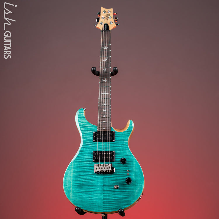 PRS SE custom 24-08 turquoise 純正ケース付き PRS SE Custom 24-08