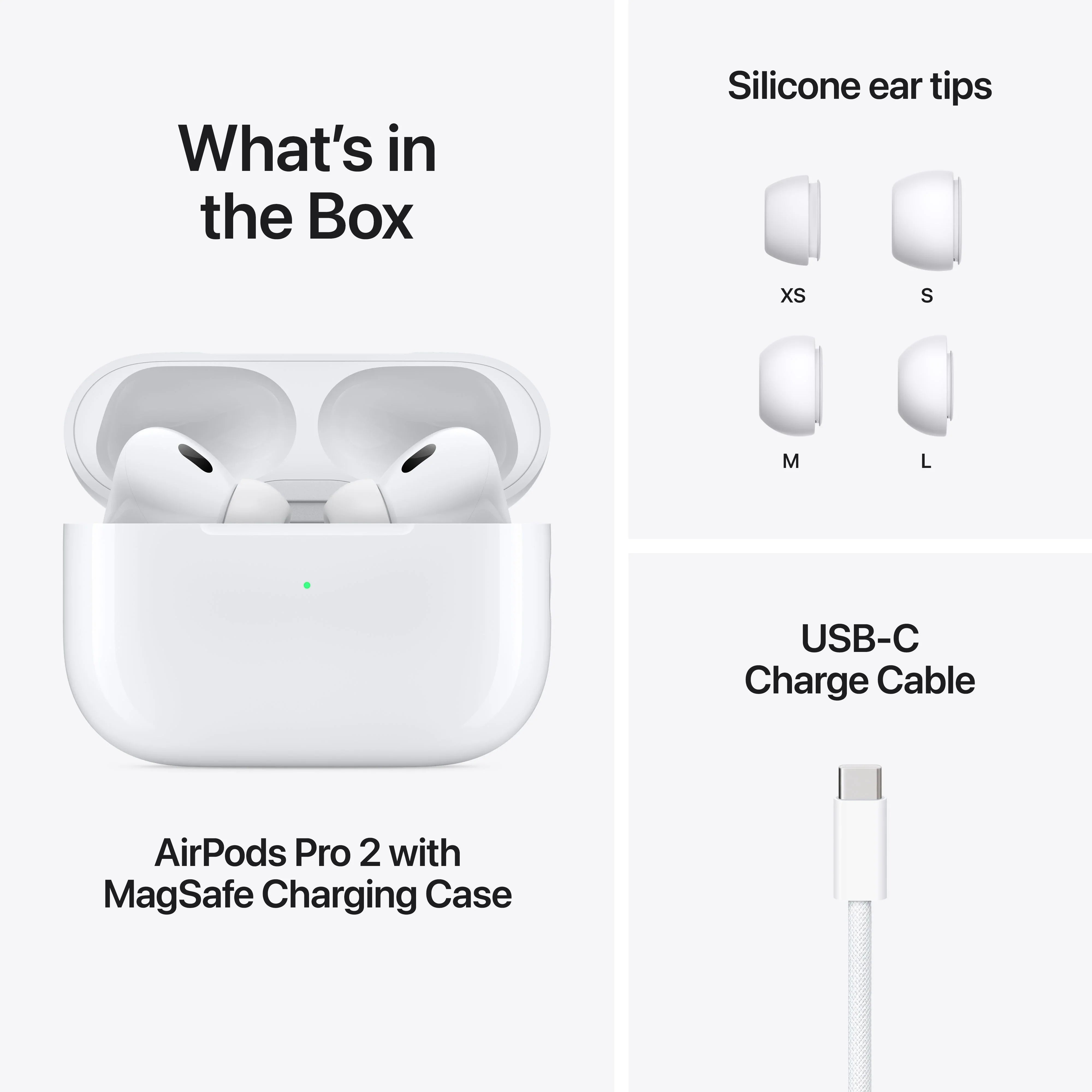 AirPods Pro (gen.2) cu carcasa de încărcare MagSafe (USB-C