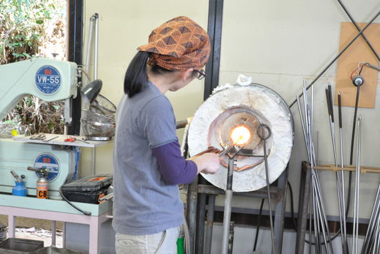 色工房」荒木桜子さんにお会いしてきました。