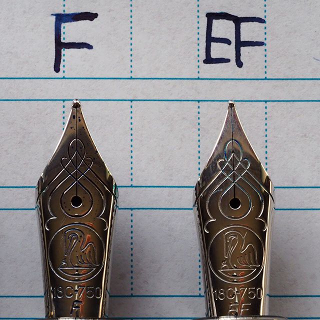 万年筆の字幅チェック～ペリカン編～