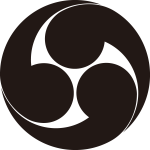 右三つ巴紋（みぎみつともえ）：家紋のいろは