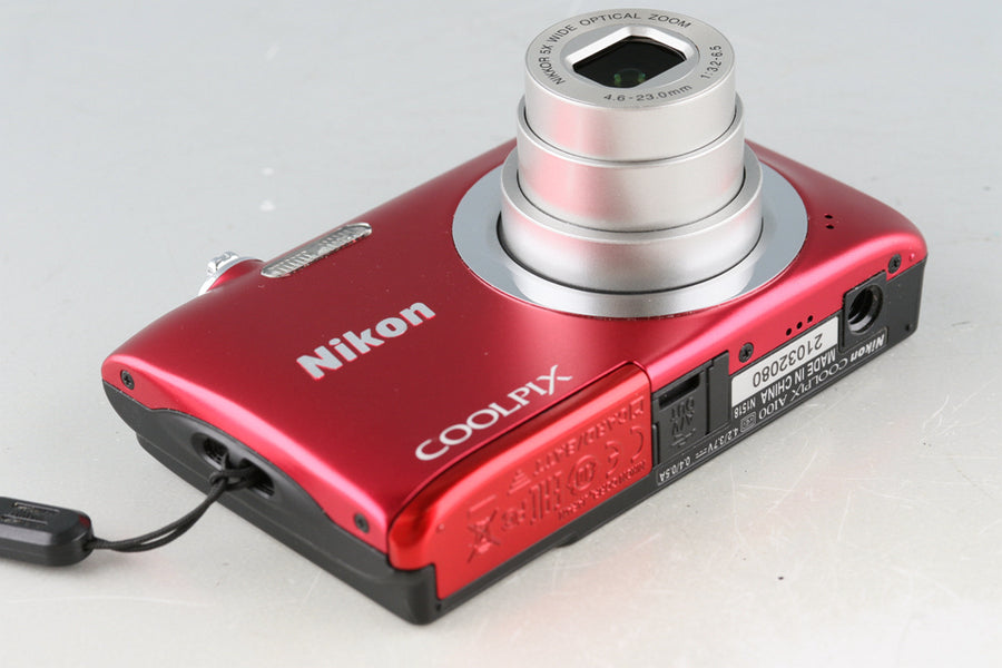 Nikon ニコン COOLPIX A100 レッド デジカメ 付属品全てあり！ ニコン