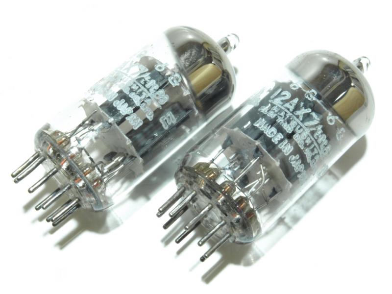 カメラのいわもと：真空管 12AX7、ECC83、同等管、類似管商品在庫一覧