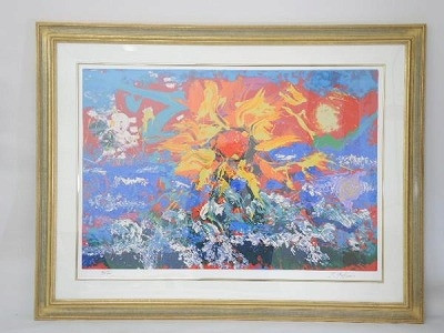 深見東州 「幸せのご来光」 198/600 絵画 深見東州 深見東州 幸せの