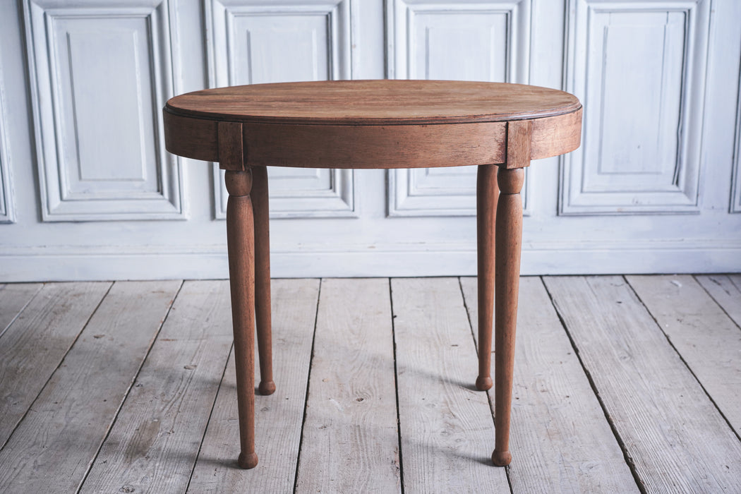 アンティークオーバルサイドテーブル — Antique Shop IWARE