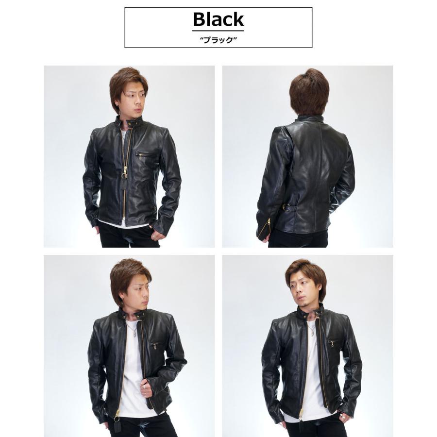VANSON / シングルライダースジャケット/--/レザー/BLK/無地 楽天市場