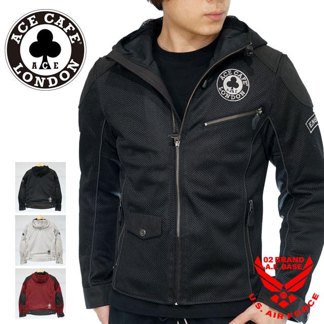 ACE CAFE LONDON（エースカフェロンドン） ライダース フーデット