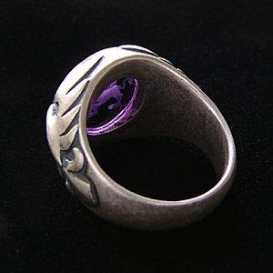 シルバーアクセサリー シルバーリング 指輪 メンズ リング 紋章