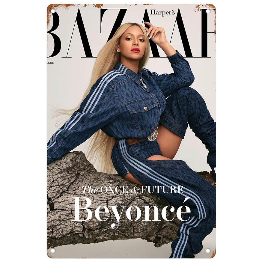 ブリキ看板【 Beyonce / ビヨンセ 】R&B/ソウル/ジャズ/音楽/ポスター