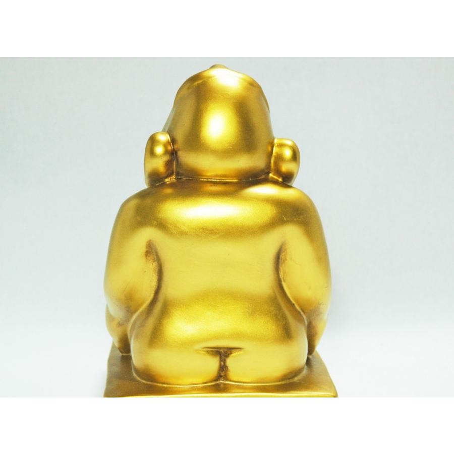 レア 珍品 ヴィンテージ 石膏製 ビリケンさん 像 縁起物 開運 オブジェ