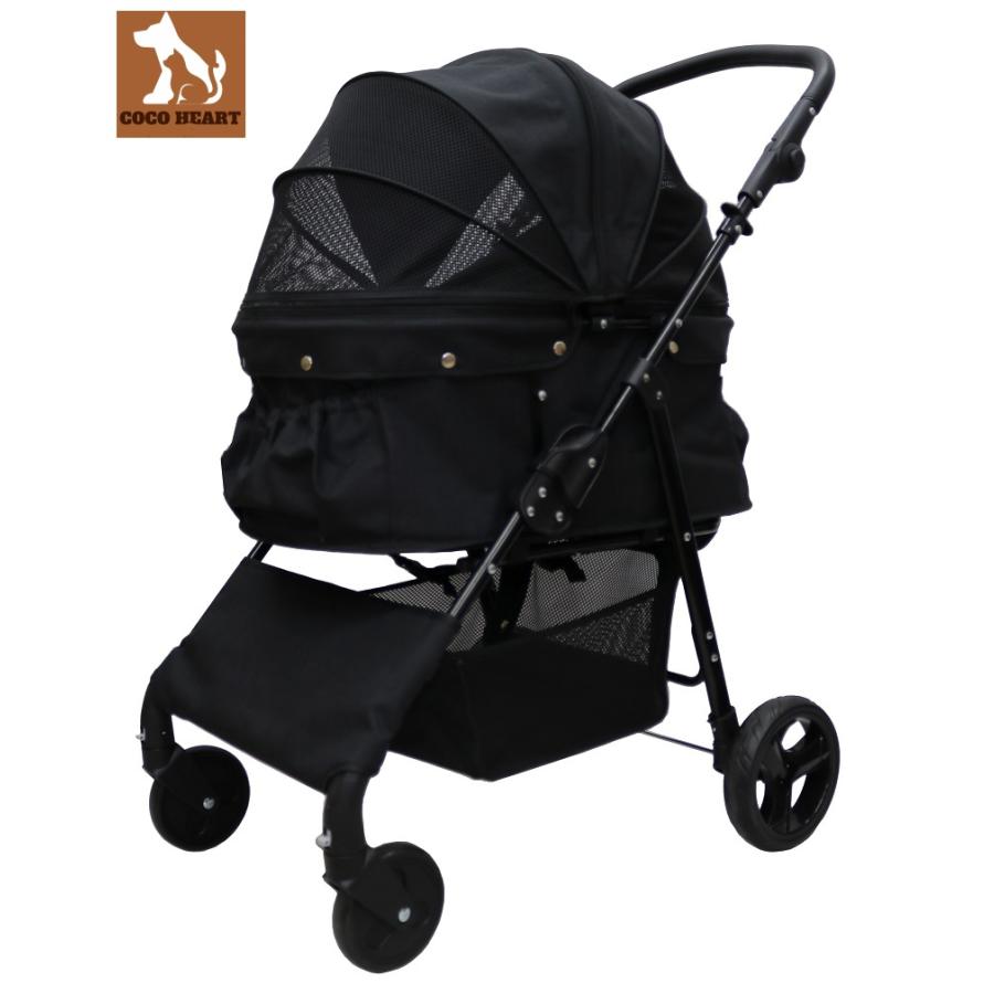 期間限定大幅値引き！耐荷重30kg！ココハート 4輪ペットカート/ペット