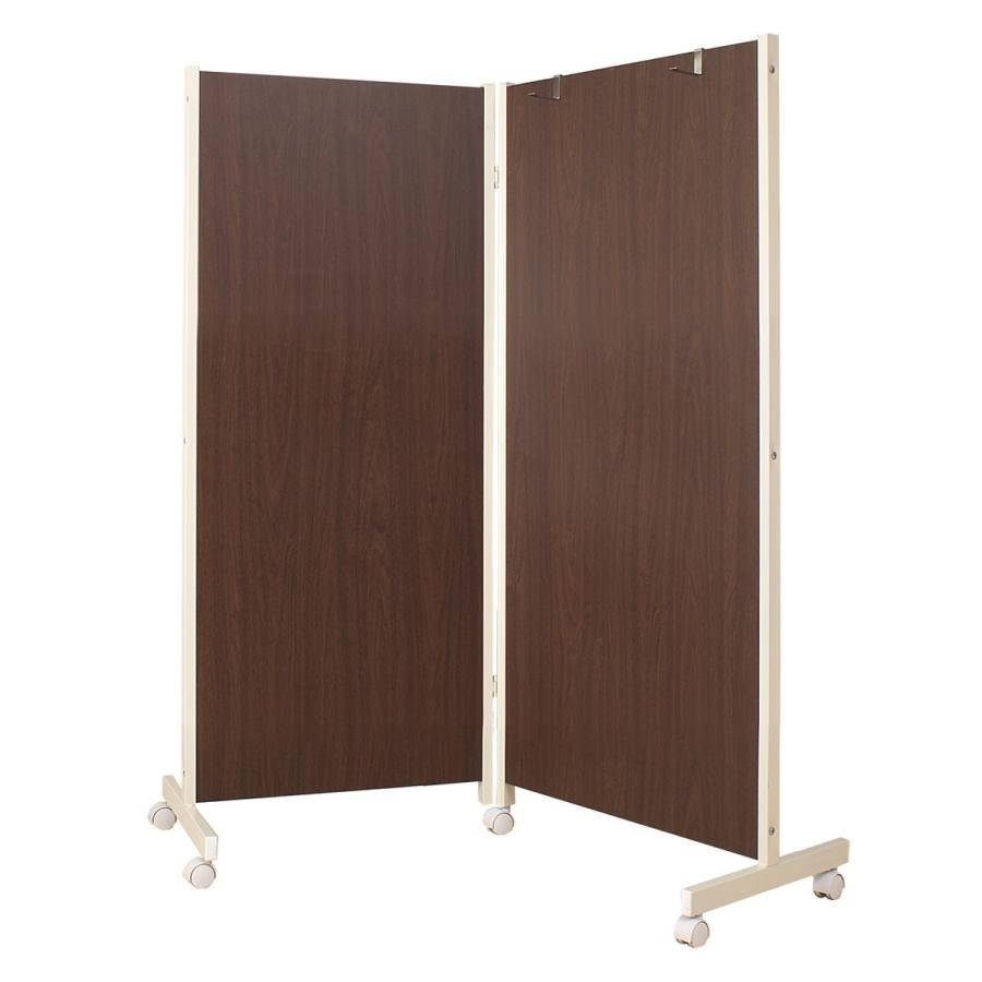 パーテーション キャスター付きパーテーション 2連 高さ145cm （ 自立