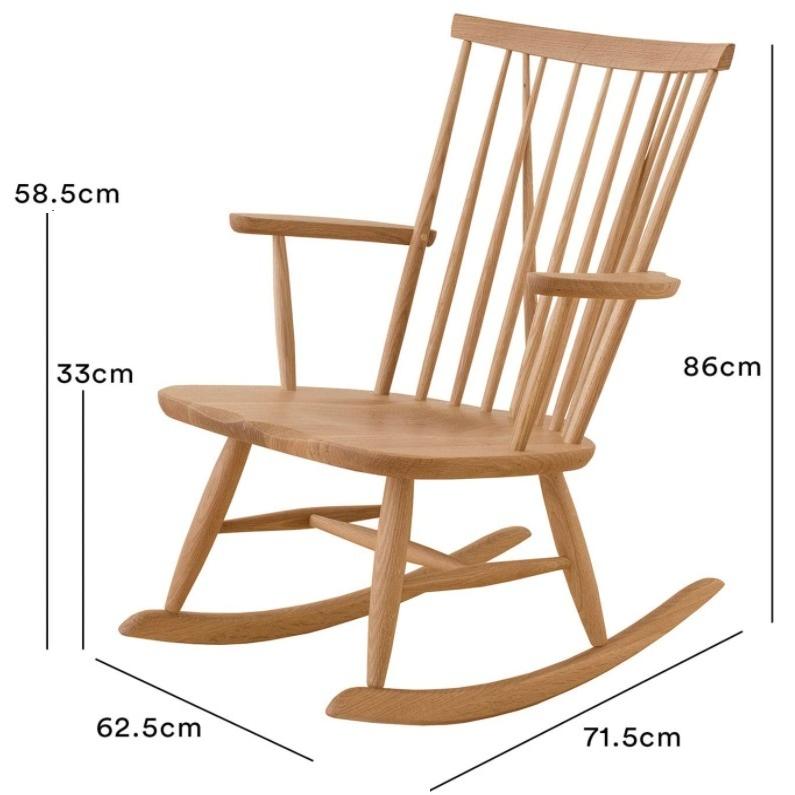 ロッキングチェア 飛騨産業 ニューマッキンレイチェア NM266RC OU色