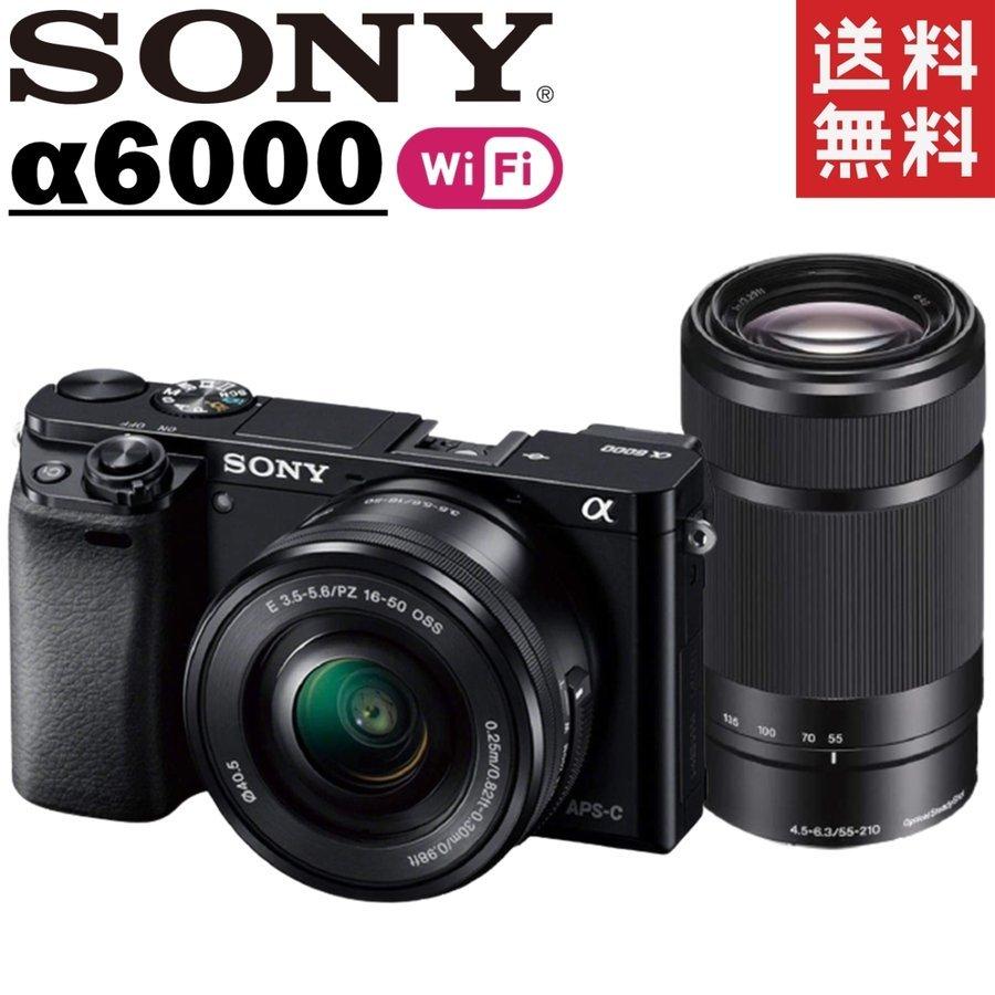 SONY ソニー α6000 ダブルズームレンズキット ILCE-6000 SONYミラー
