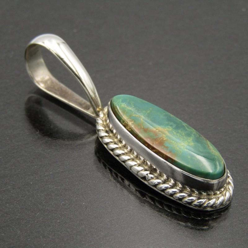 平*＊様 インディアンジュエリー ターコイズ ナバホ ペンダント H