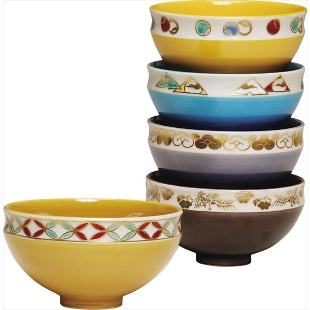 交趾 五色 数茶碗 5客 中村翠嵐作（桐箱） : 茶道具 銘茶 左座園 Yahoo