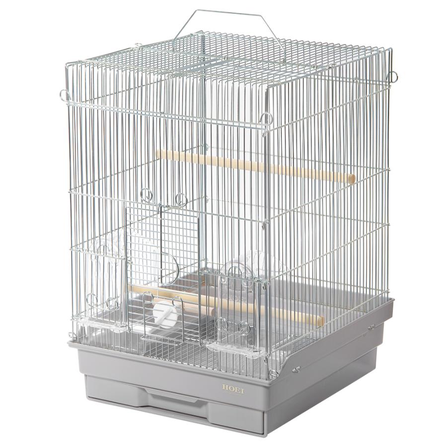 HOEI 鳥かご 35手のりG フロスティグレー （37×41．5×54