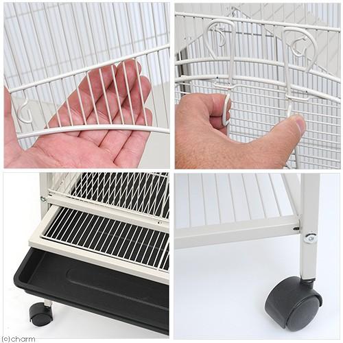 Leaf Corp アウトレット品 3階建て広々ケージ ホワイト 組立確認済