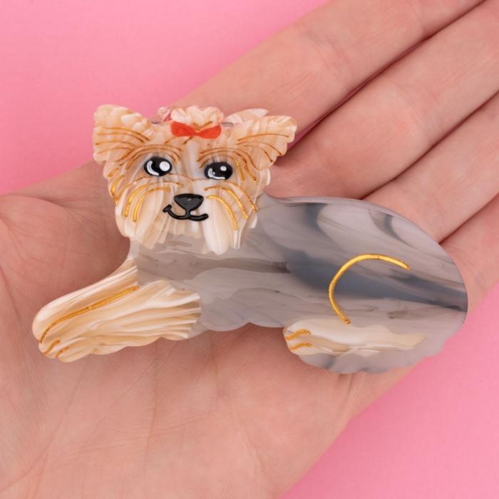 ククシュゼット 正規商品 ヘア アクセ クリップ 犬 Coucou Suzette