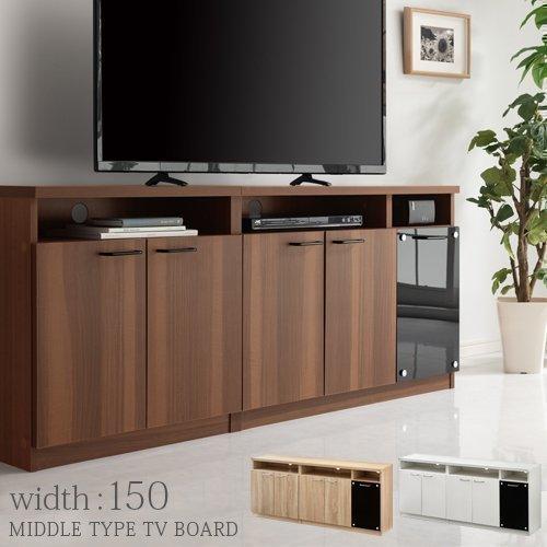 ぼん家具 【完成品】 テレビ台 収納 TVボード 大型テレビ対応 65型 50