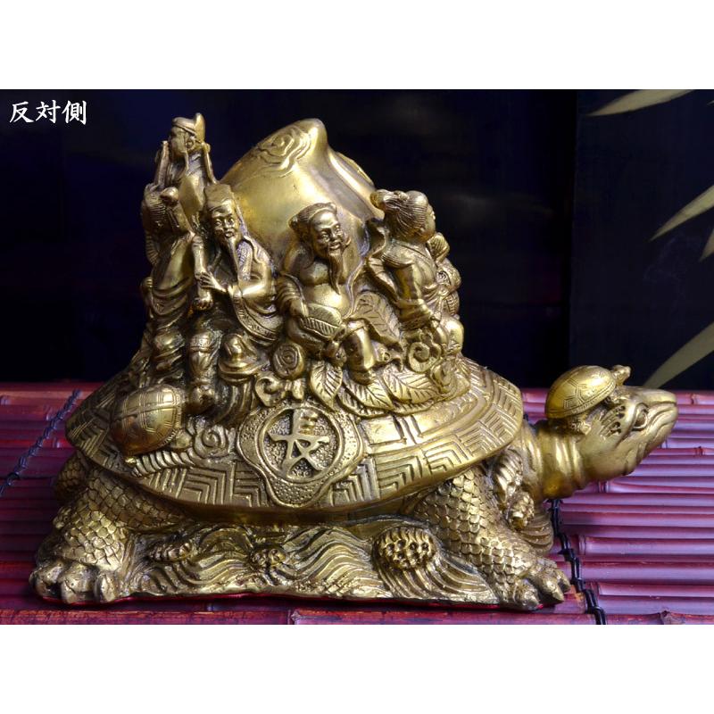 八仙人置物 銅製八仙騎亀の置物 風水グッズ : 中国貿易公司ctc