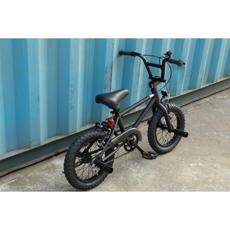 ピエグリーチェ 子供用自転車 BMX 14インチ マットブラック 子供用