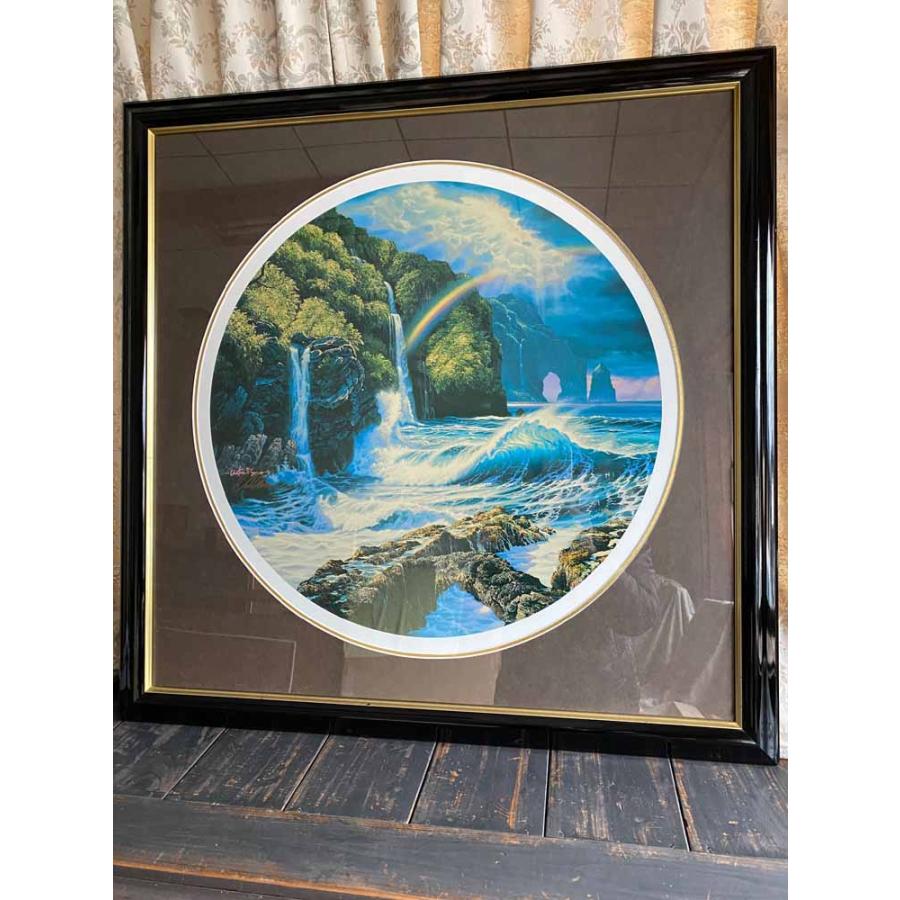 版画 クリスチャン・リース・ラッセン フォールズオブハナ