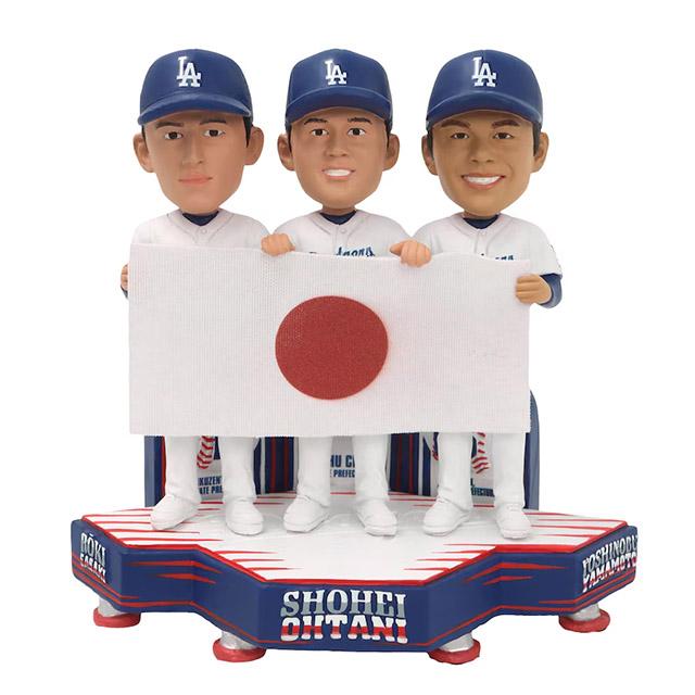 大谷翔平・佐々木朗希・山本由伸モデル ボブルヘッド 海外取寄