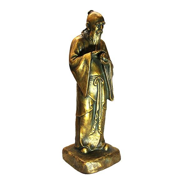 北村西望 不老長寿 ブロンズ像 s-067 : アンティーク慈光 - 通販