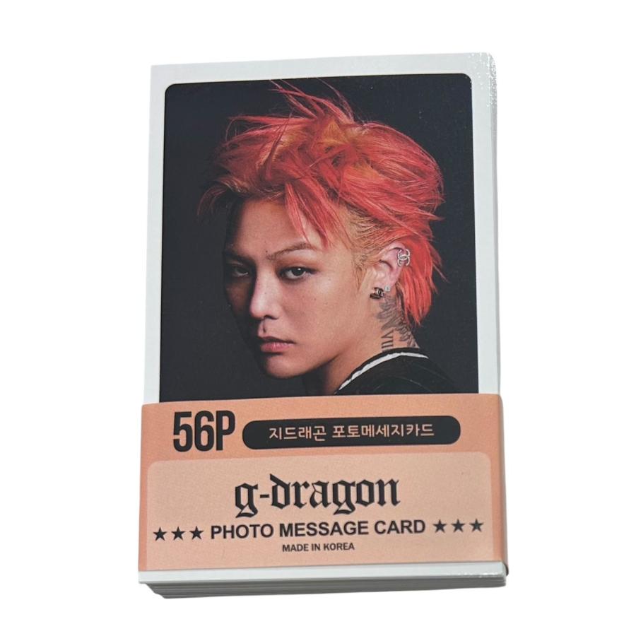 G-DRAGON ジードラゴン BIGBANG ビッグバン フォトメッセージカード
