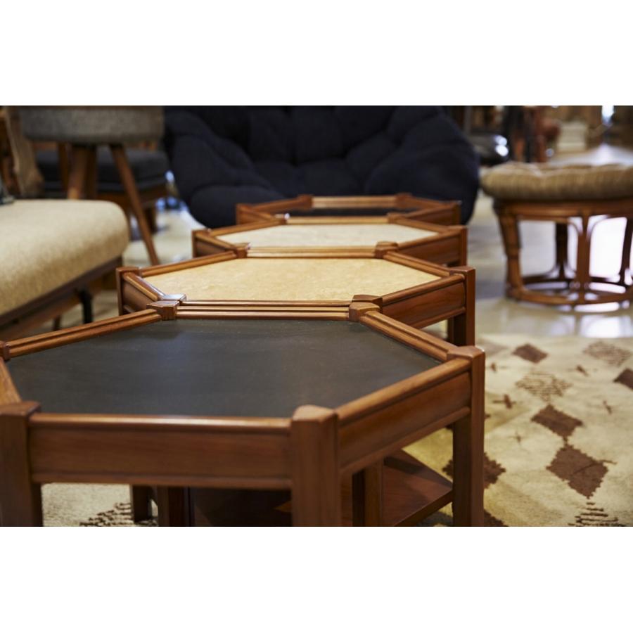 ACME Furniture（アクメファニチャー） BROOKS HEXAGONTABLE ベージュ