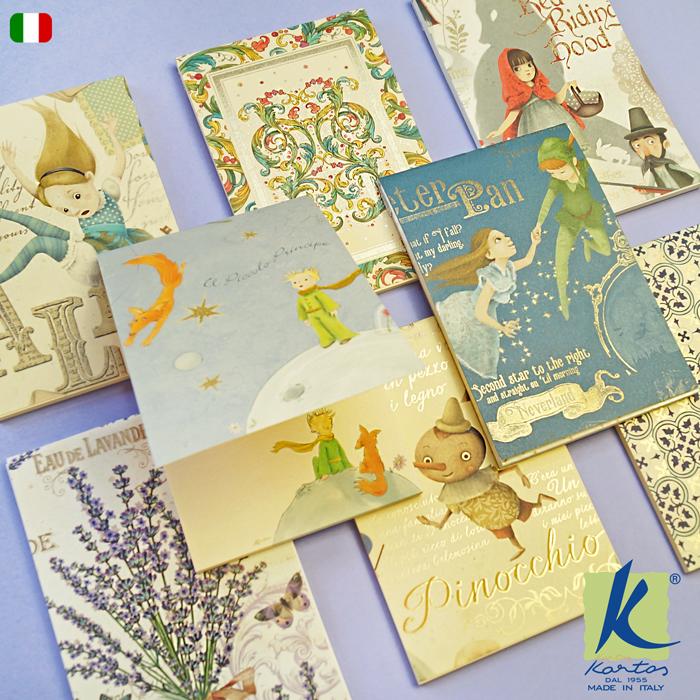 メモパッド イタリア製 Kartos カルトス ミニメモパッド メモ帳