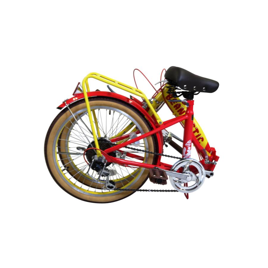 ジェリーベリー Jelly Belly 20型 6段変速 折り畳み自転車 20インチ