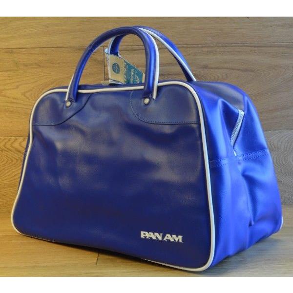 パンナム ボストンバッグ エクスプローラー ブルー ユニセックス Pan