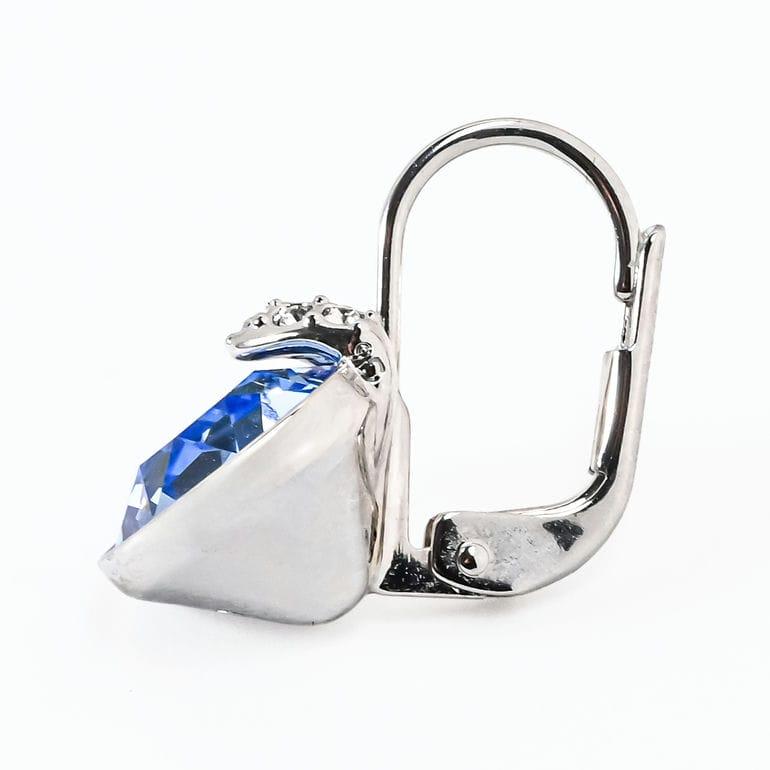 v*v様 購入に責任の持てる方のみSwarovski フープ ドロップアシンメト