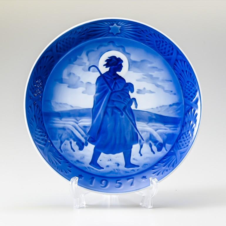 1957年製 陶器の皿 ￼ロイヤルコペンハーゲン希少価値ウェルカムスペース￼