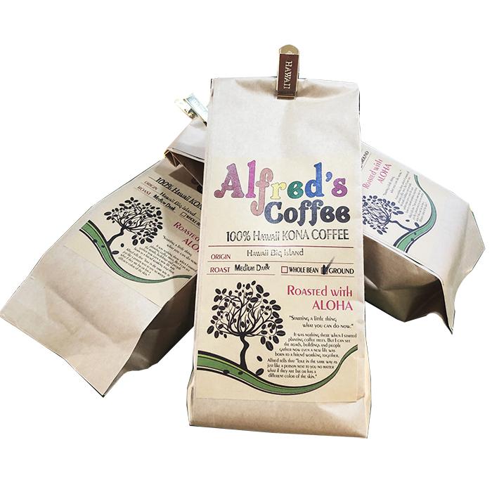 コナコーヒー100% お得な3つセット ハワイ コーヒー アルフレッズ