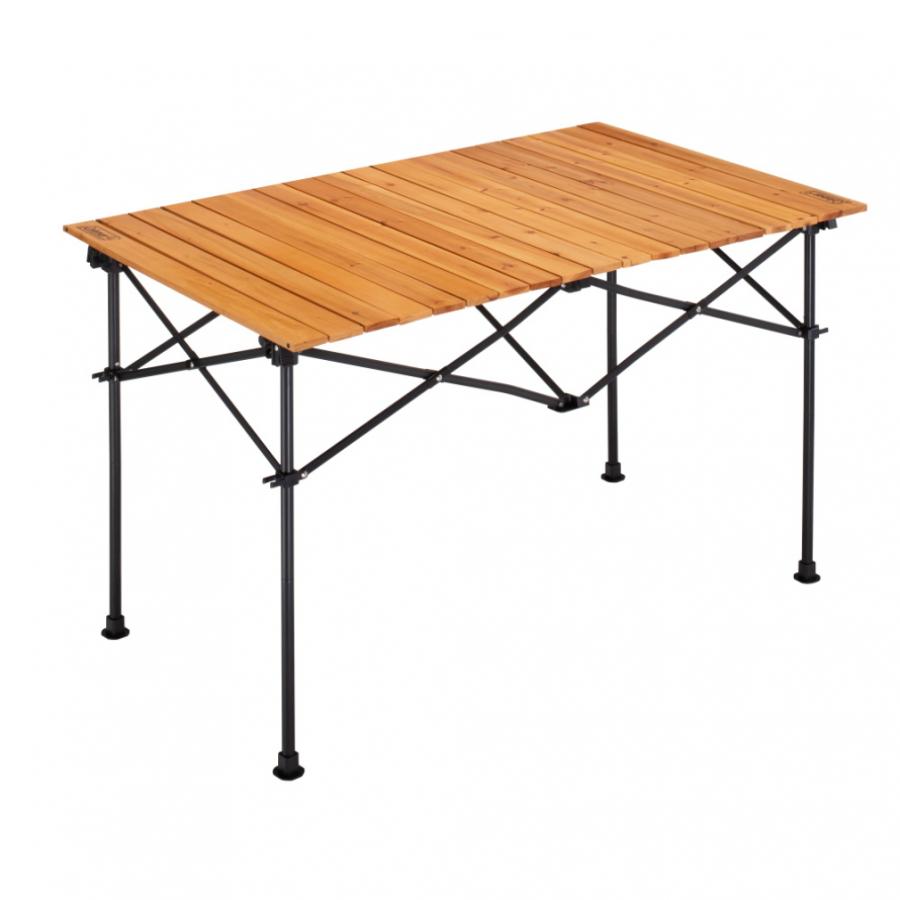 値下げ！！コールマン ロールテーブル ウッドテーブル Amazon