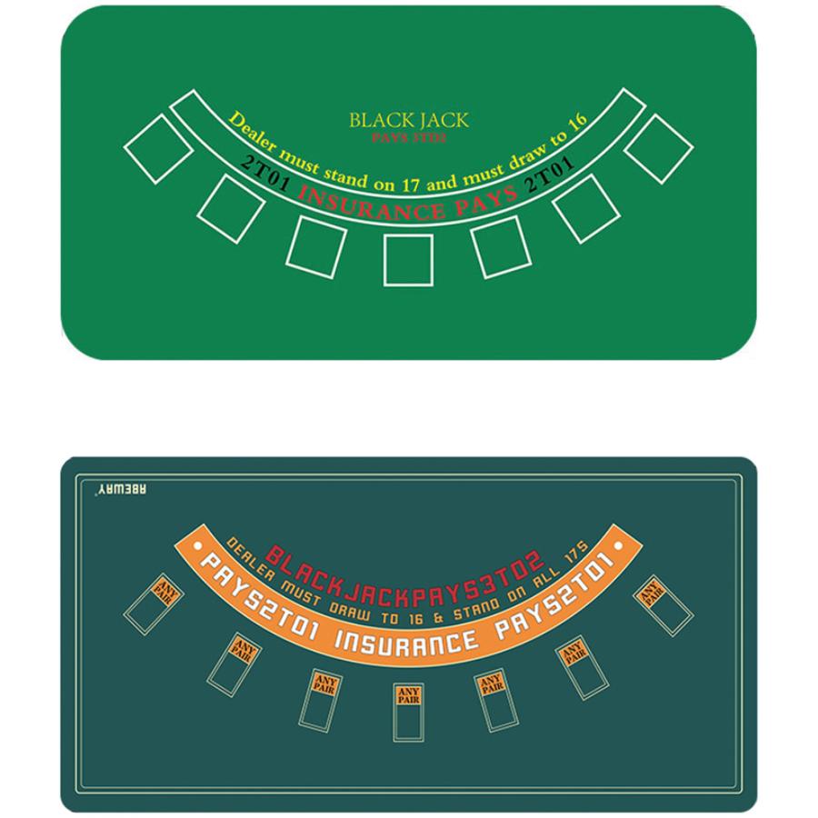 ブラックジャック トランプとゲームマット付 ブラックジャックマット