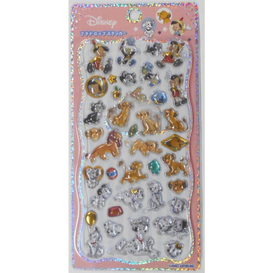 カミオジャパン ディズニー プチドロップステッカー ディズニー