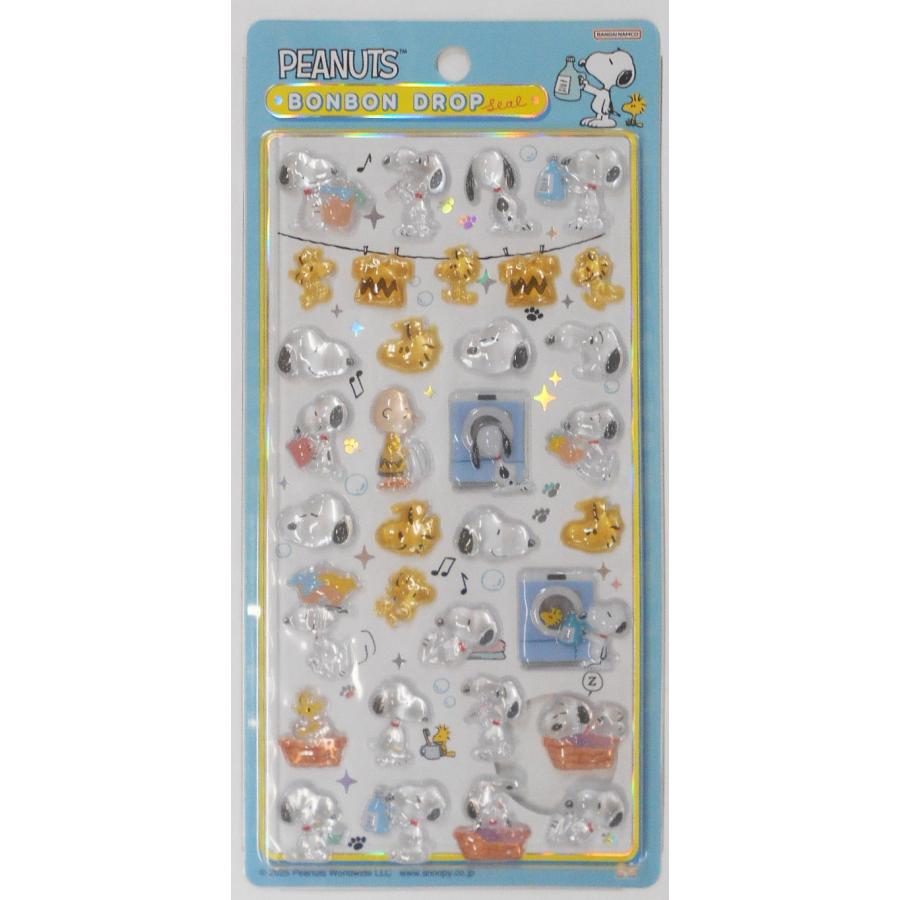新品・正規品】ボンボンドロップシール ディズニー・スヌーピー 12種