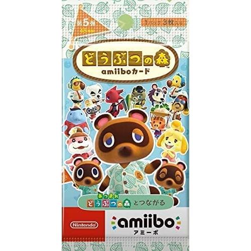 amiibo どうぶつの森amiiboカード 第5弾 (1BOX 25パック入り)【新品