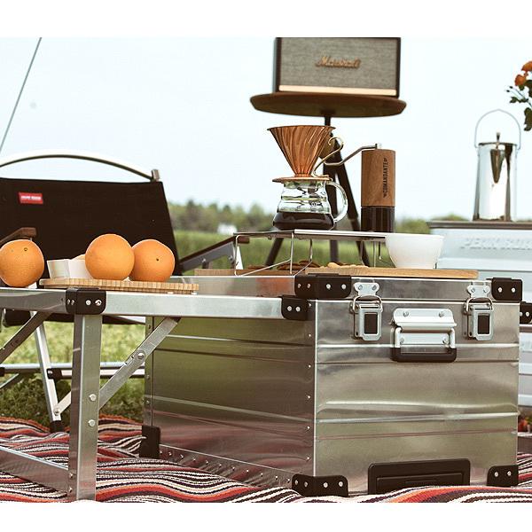 PEAK アウトドア/キャンプ用キッチンテーブル(収納バッグ付き) PEAK